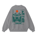 travel,japan,streetwear,crewneck