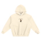 Deutschland bear hoodie German streetwear graphic hoodie front beige