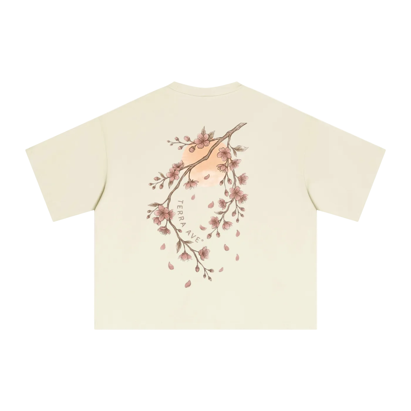 terra ave japan t shirt sakura season travel graphic