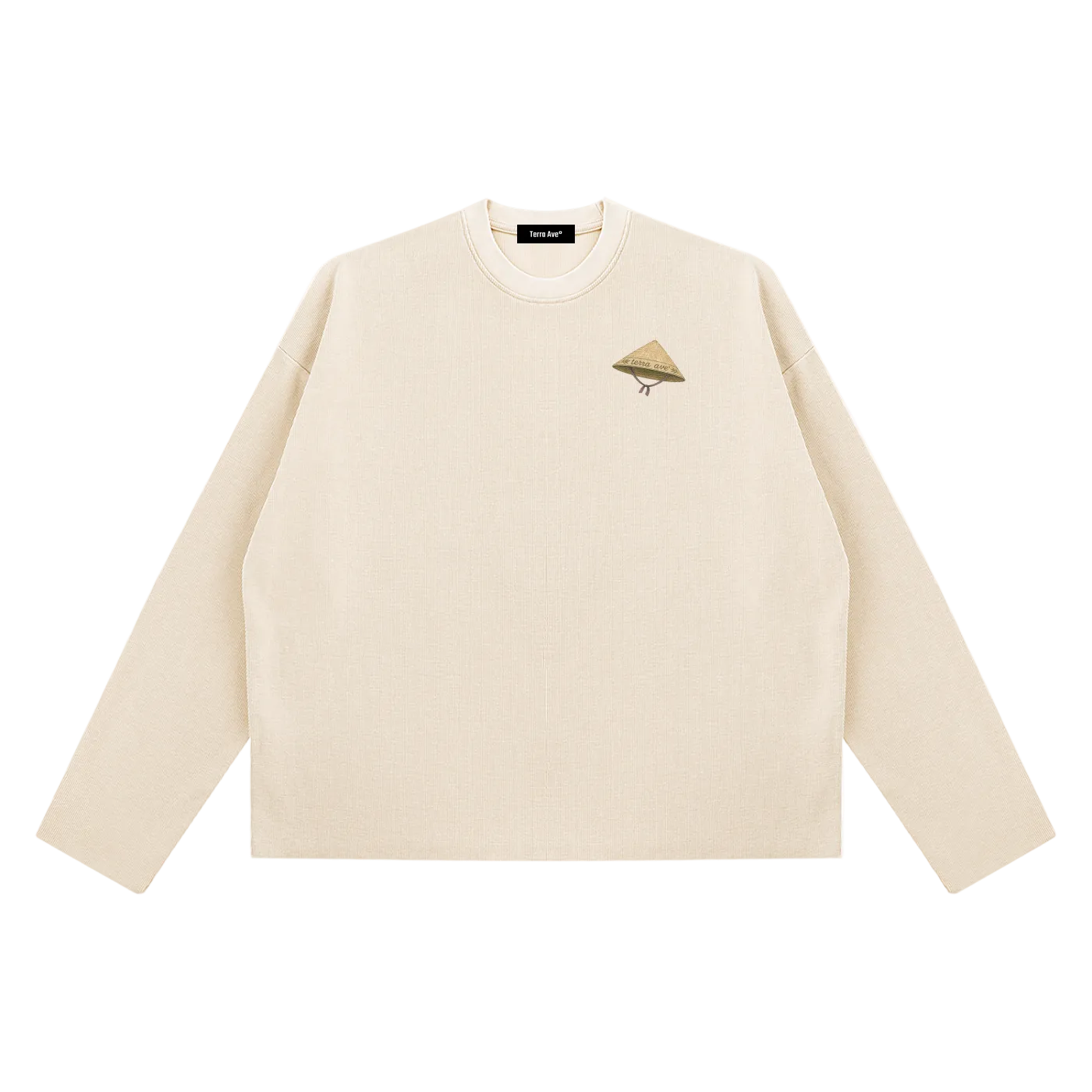Vietnam countryside graphic long sleeve with vintage travel artwork