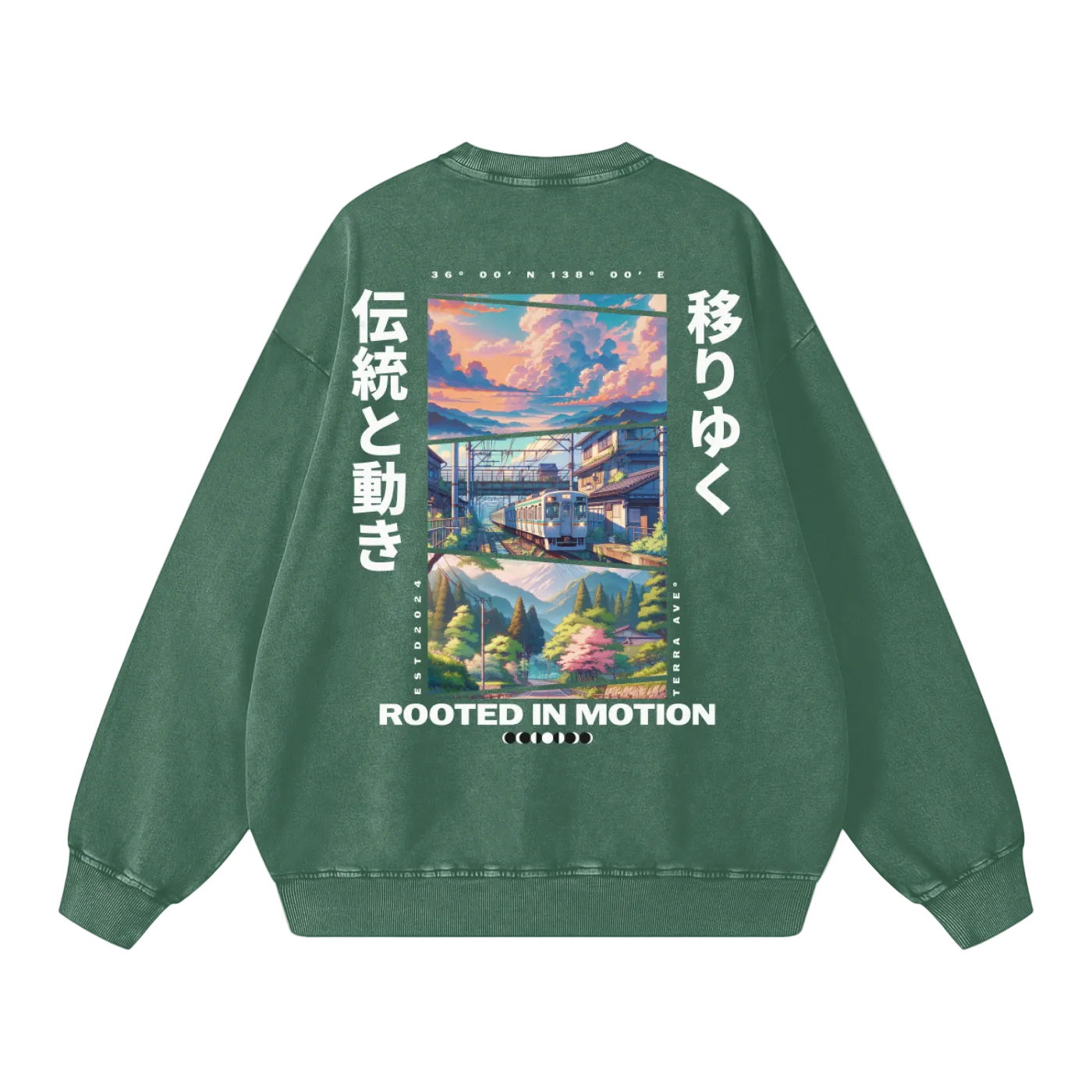 japan,crewneck
