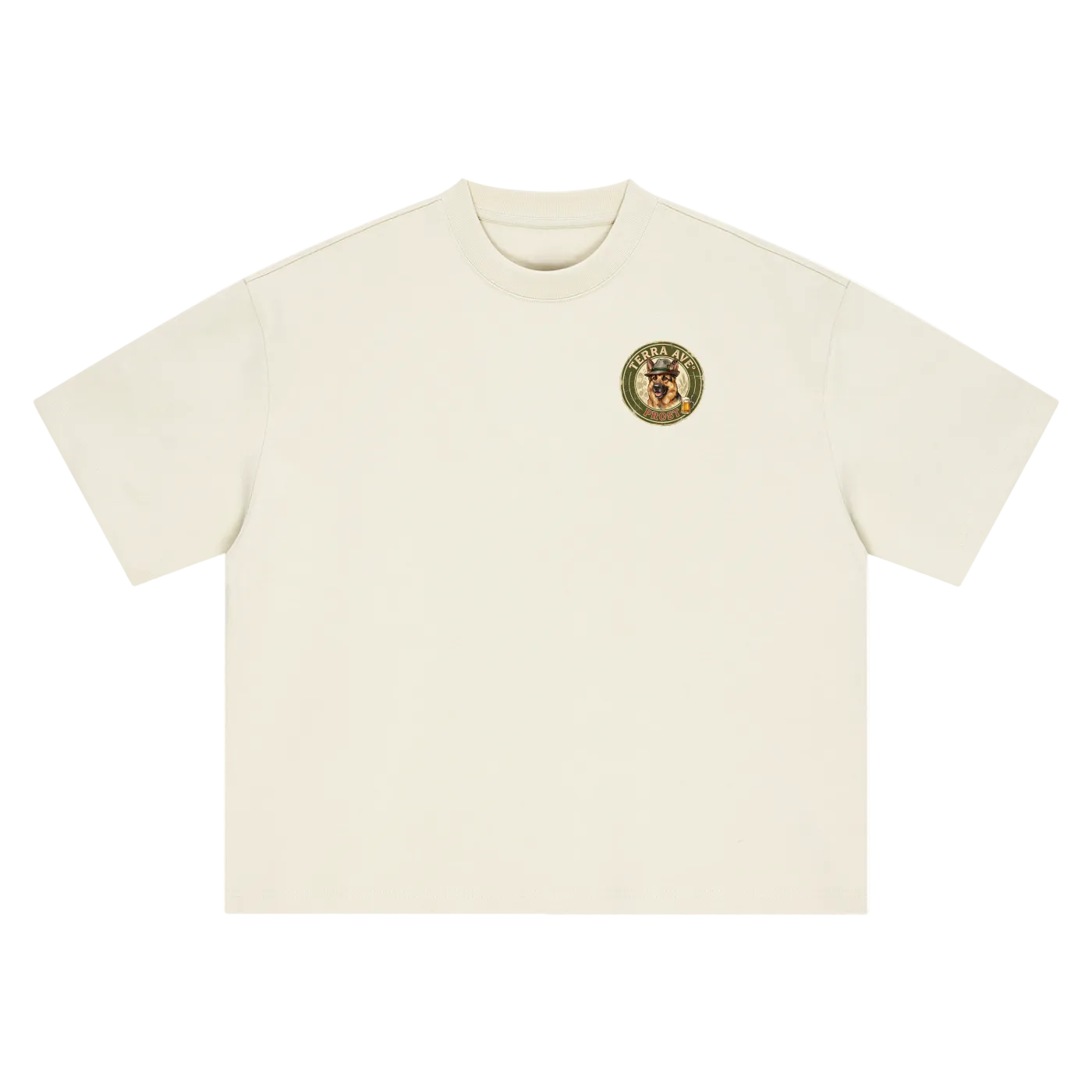 Oktoberfest oversized t-shirt German streetwear graphic tee front