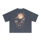 White t-shirt with a 'Sakura Season Japan' graphic design on a white background