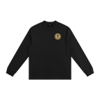 Oktoberfest long sleeve shirt black minimalist outfit front
