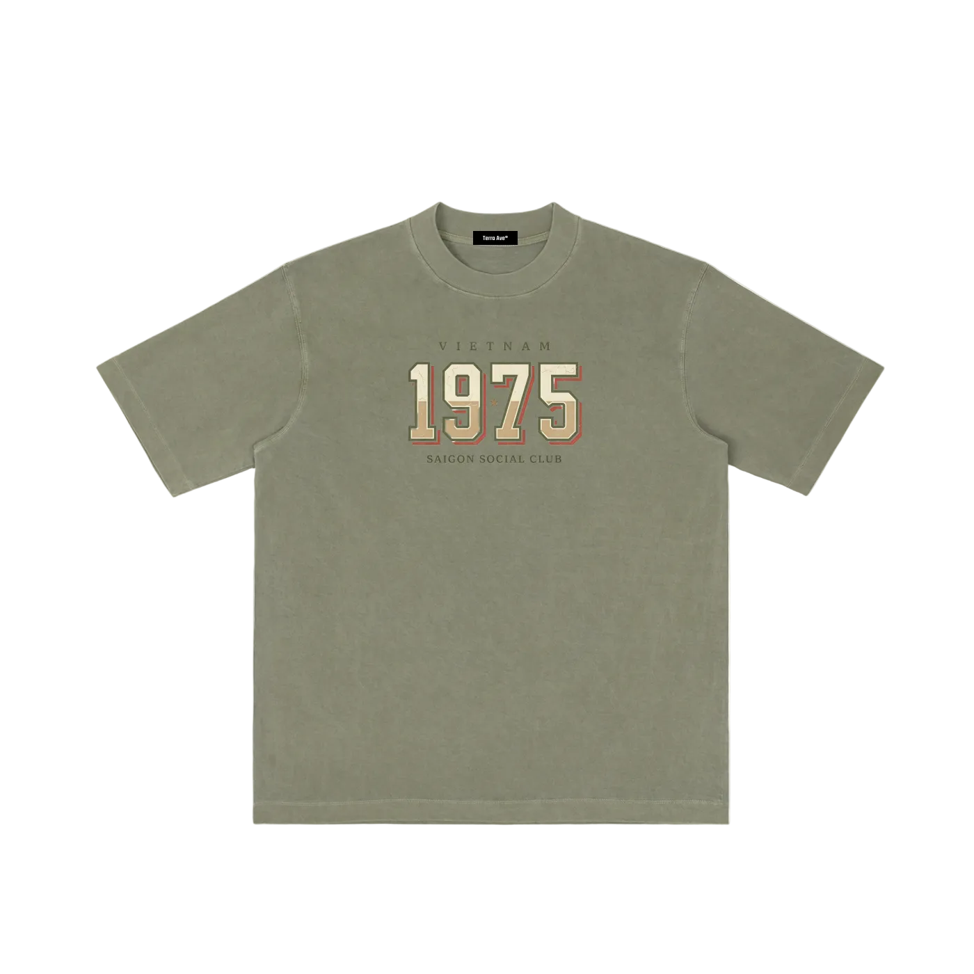 1975 saigon social club vietnam graphic tee terra ave