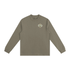 Yellowstone long sleeve shirt green minimalist outdoor outfit front