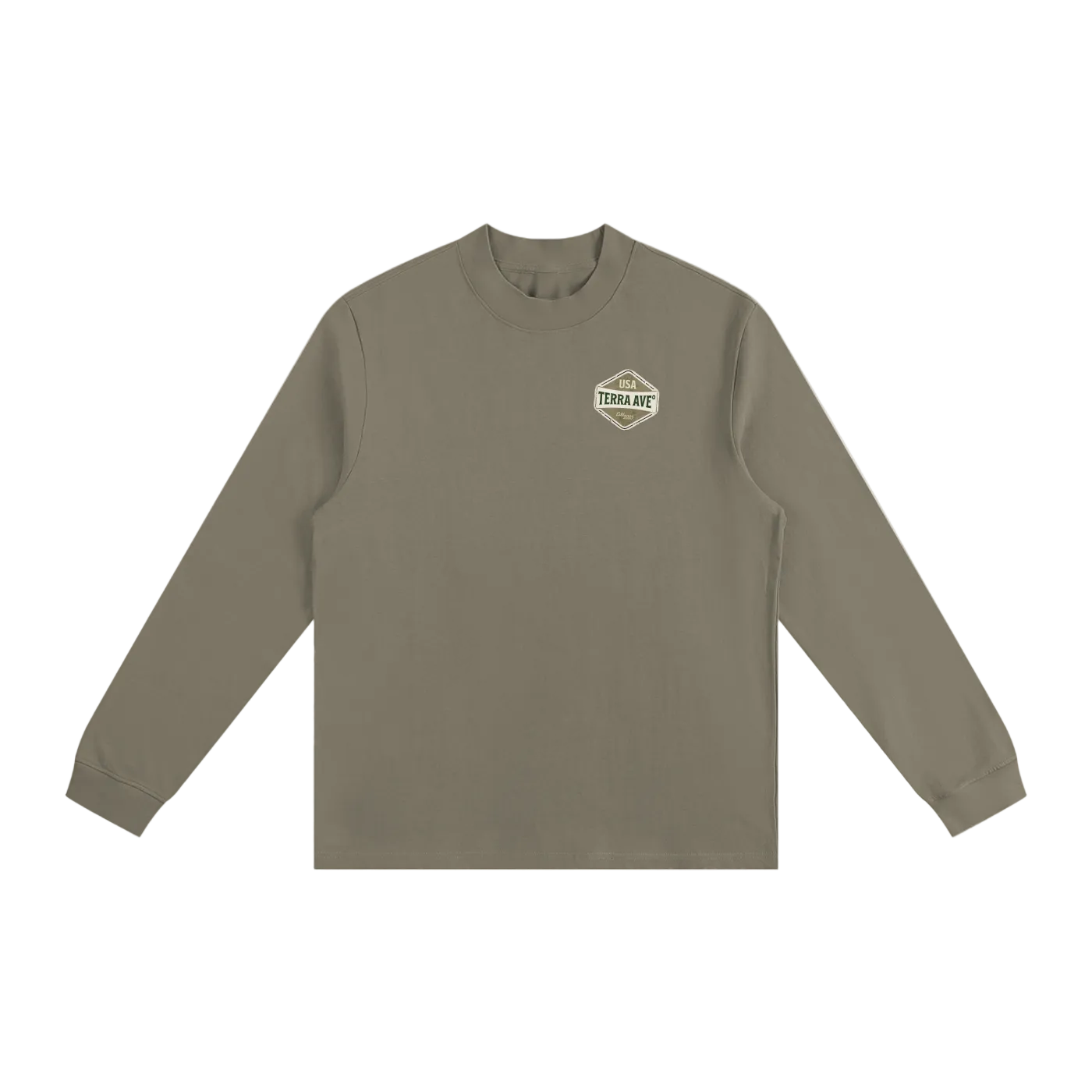 Yellowstone long sleeve shirt green minimalist outdoor outfit front