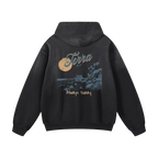 always sunny heavyweight faded hoodie minimalist streetwear back