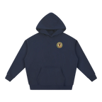 Oktoberfest hoodie blue travel hoodie minimalist outfit front