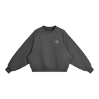 Sakura Blossom Japan graphic crewneck with Terra Ave° artwork