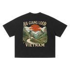 vietnam mountain graphic t shirt ha giang loop