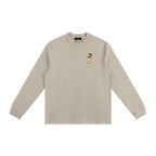 france,longsleeve,long sleeve french baguette long sleeve shirt paris streetwear terra ave beige