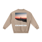 nyc coordinates crewneck new york streetwear sweatshirt back