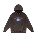 1990 jpn club outfit hoodie japanese streetwear style brown