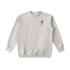 crew,france french baguette crewneck sweatshirt paris streetwear terra ave tan 