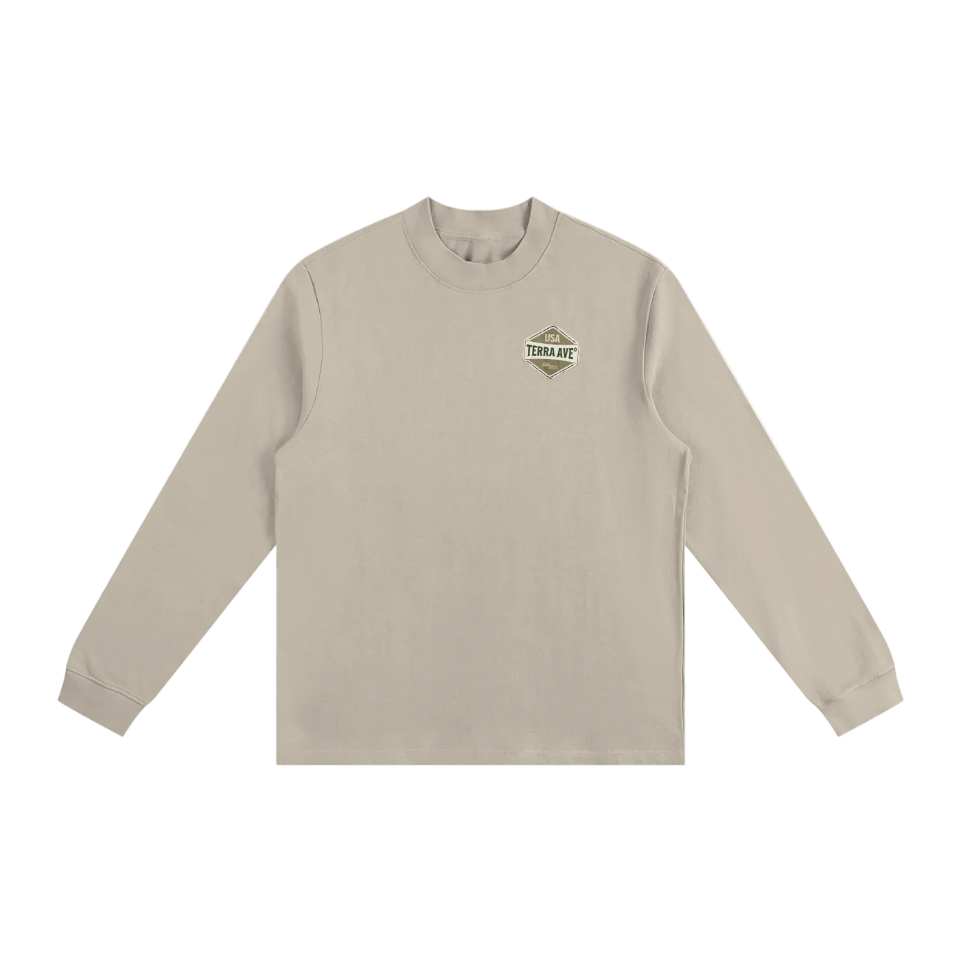 Yellowstone long sleeve shirt minimalist national park travel clothing front