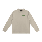 Nice club long sleeve shirt French Riviera minimalist front beige