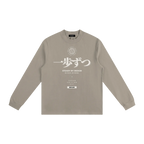 steady by design long sleeve brown minimalist outfit