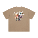 wherever we go vintage tee tan streetwear outfit back