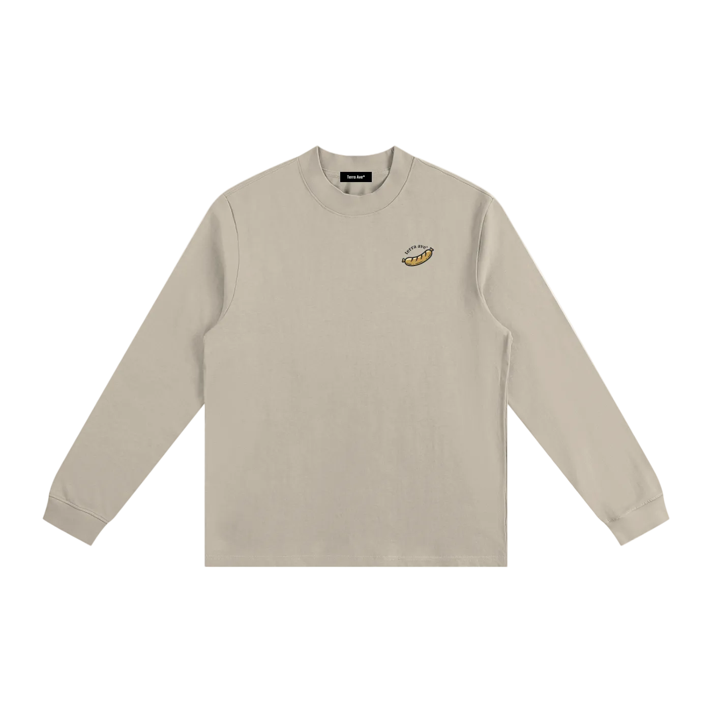 german street food long sleeve bratwurst illustration shirt