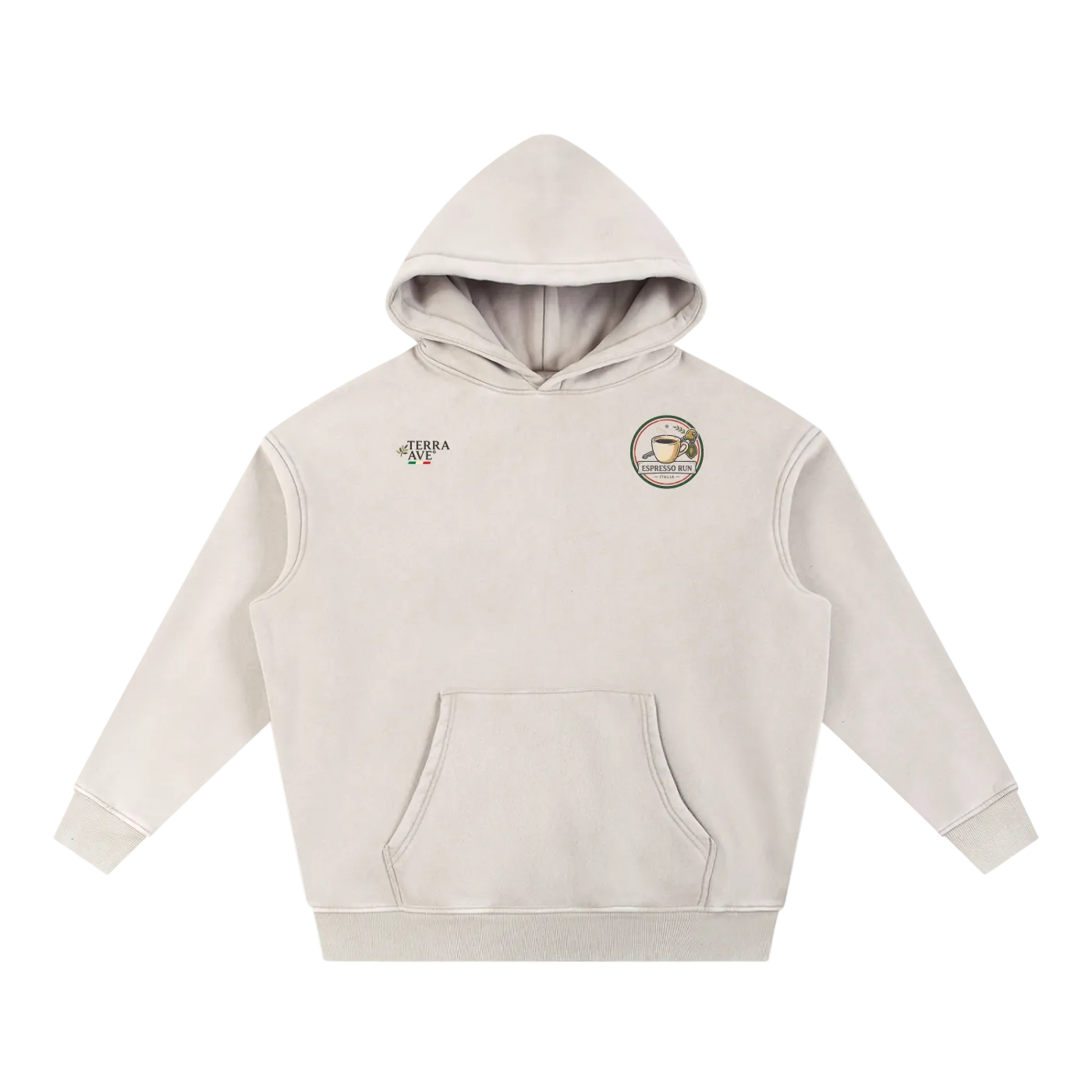 espresso run hoodie italy coffee graphic terra ave