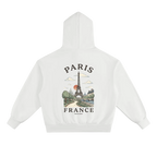 paris streetwear hoodie eiffel tower graphic design