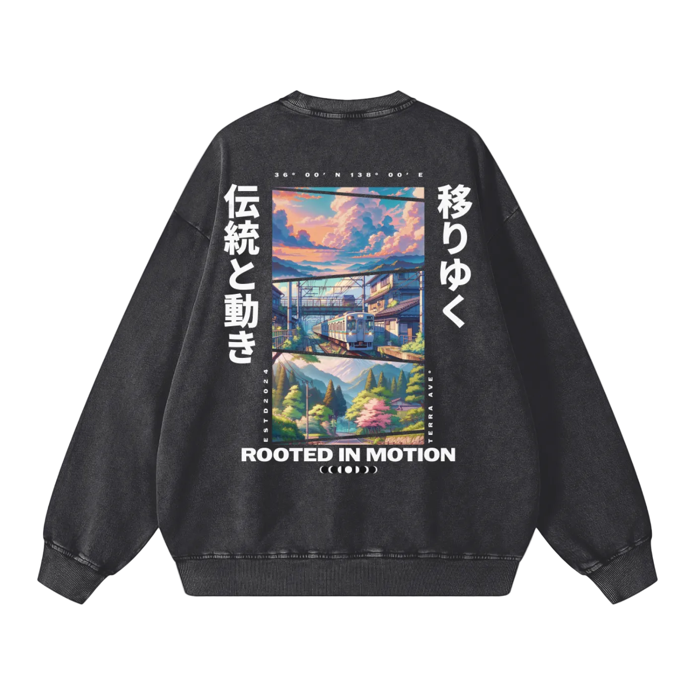 japan,crewneck
