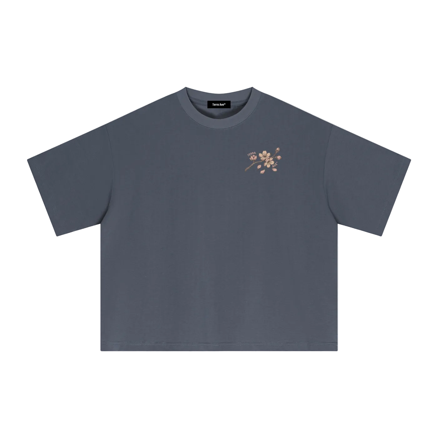 cherry blossom japan t shirt scenic train and mount fuji design
