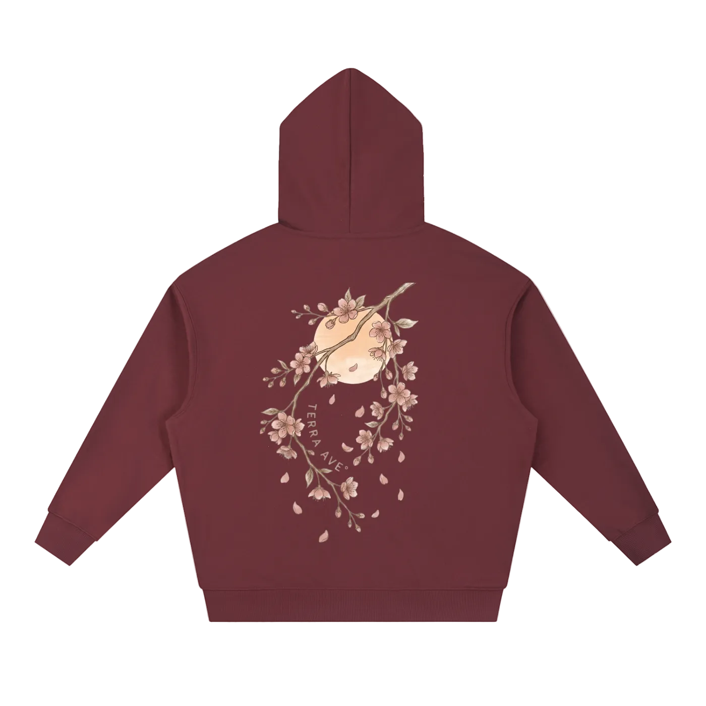 vintage japan hoodie sakura season travel graphic apparel