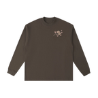 japan cherry blossom long sleeve scenic train illustration