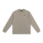 france,longsleeve,long sleeve french baguette long sleeve shirt paris streetwear terra ave brown