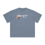wherever we go vintage tee blue streetwear outfit front