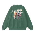 Wherever We Go Crew - Heavyweight Washed