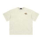 Vietnam graphic tee featuring bicycle countryside back print