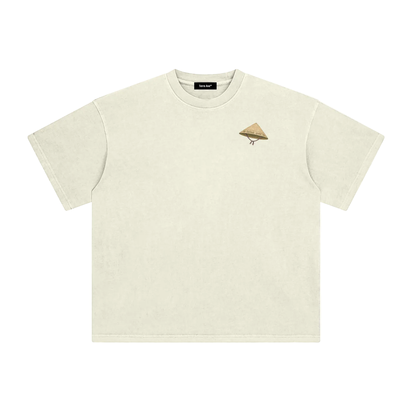 Vietnam graphic tee featuring bicycle countryside back print
