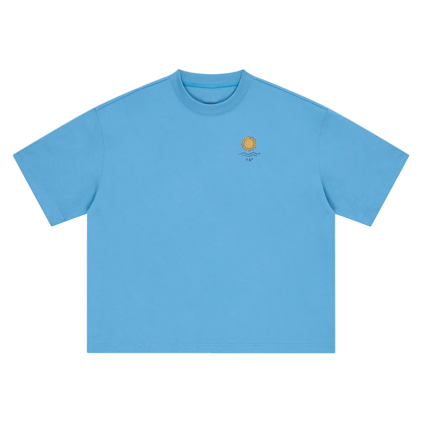 blue front san francisco graphic tee golden gate bridge shirt boxy fit terra ave