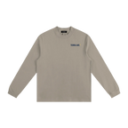 St Tropez long sleeve shirt brown minimalist streetwear outfit