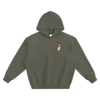 french baguette hoodie paris streetwear graphic terra ave army green graphic paris hoodie