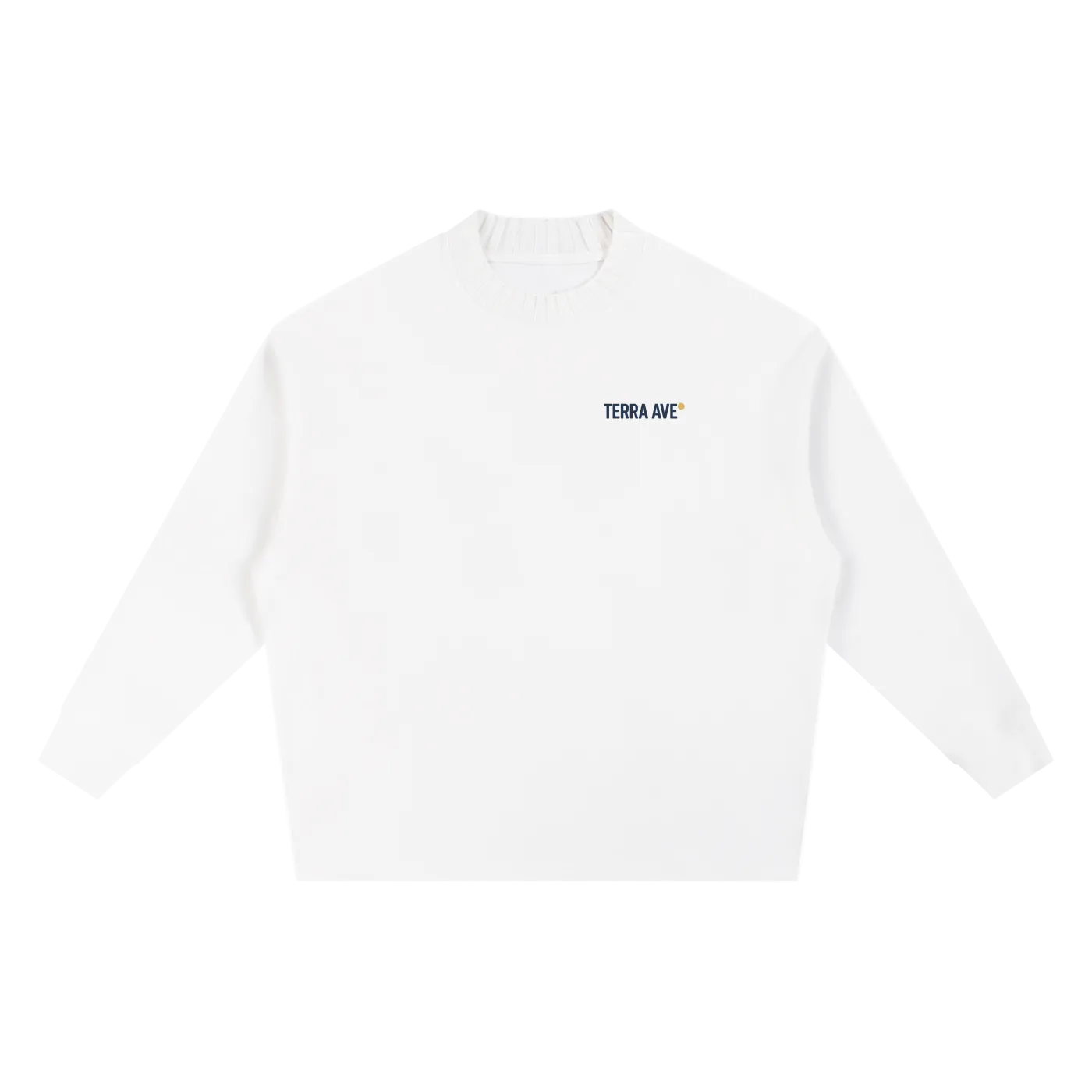 St Tropez crew white minimalist streetwear travel outerwear