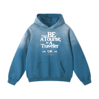 dont be a tourist hoodie heavyweight faded streetwear front