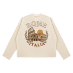 italy colosseum long sleeve rome graphic shirt