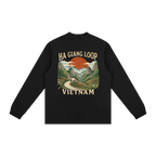 vietnam mountain long sleeve ha giang loop design
