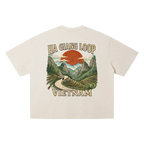 vietnam travel tee mountain road graphic