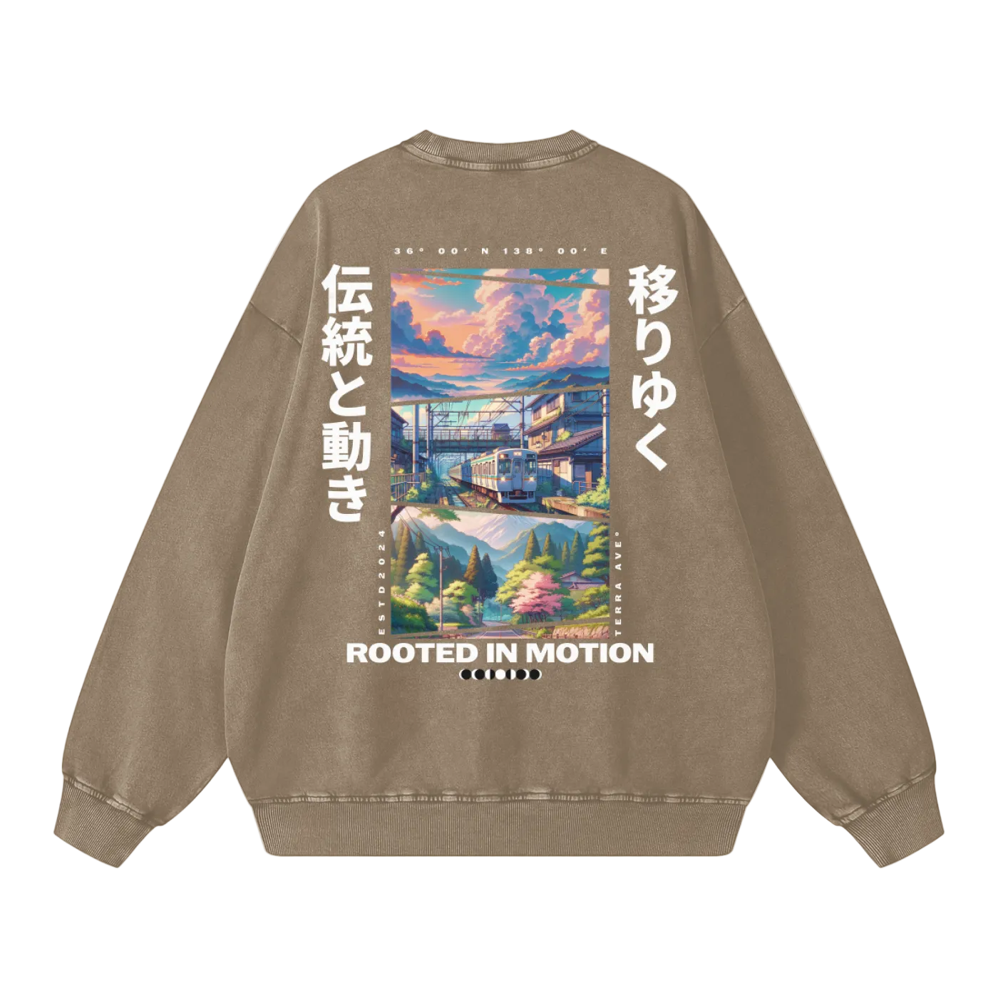 japan,crewneck