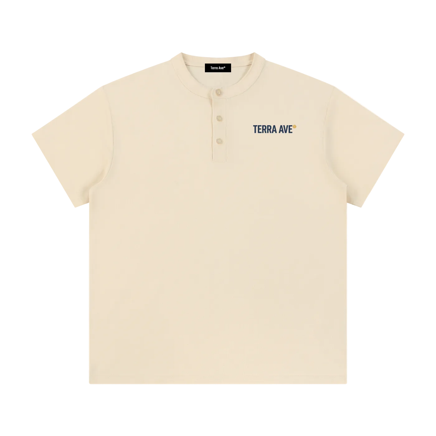 St Tropez henley t-shirt minimalist French Riviera outfit front