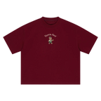 Deutschland bear heavyweight t-shirt German streetwear graphic tee front red