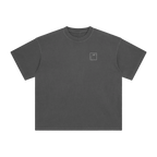 earth vintage tee charcoal minimalist streetwear front