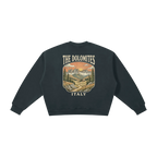 italy dolomites crewneck mountain travel design