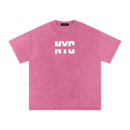 nyc washed tee pink streetwear outfit front