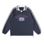vintage japan pullover blue streetwear outfit